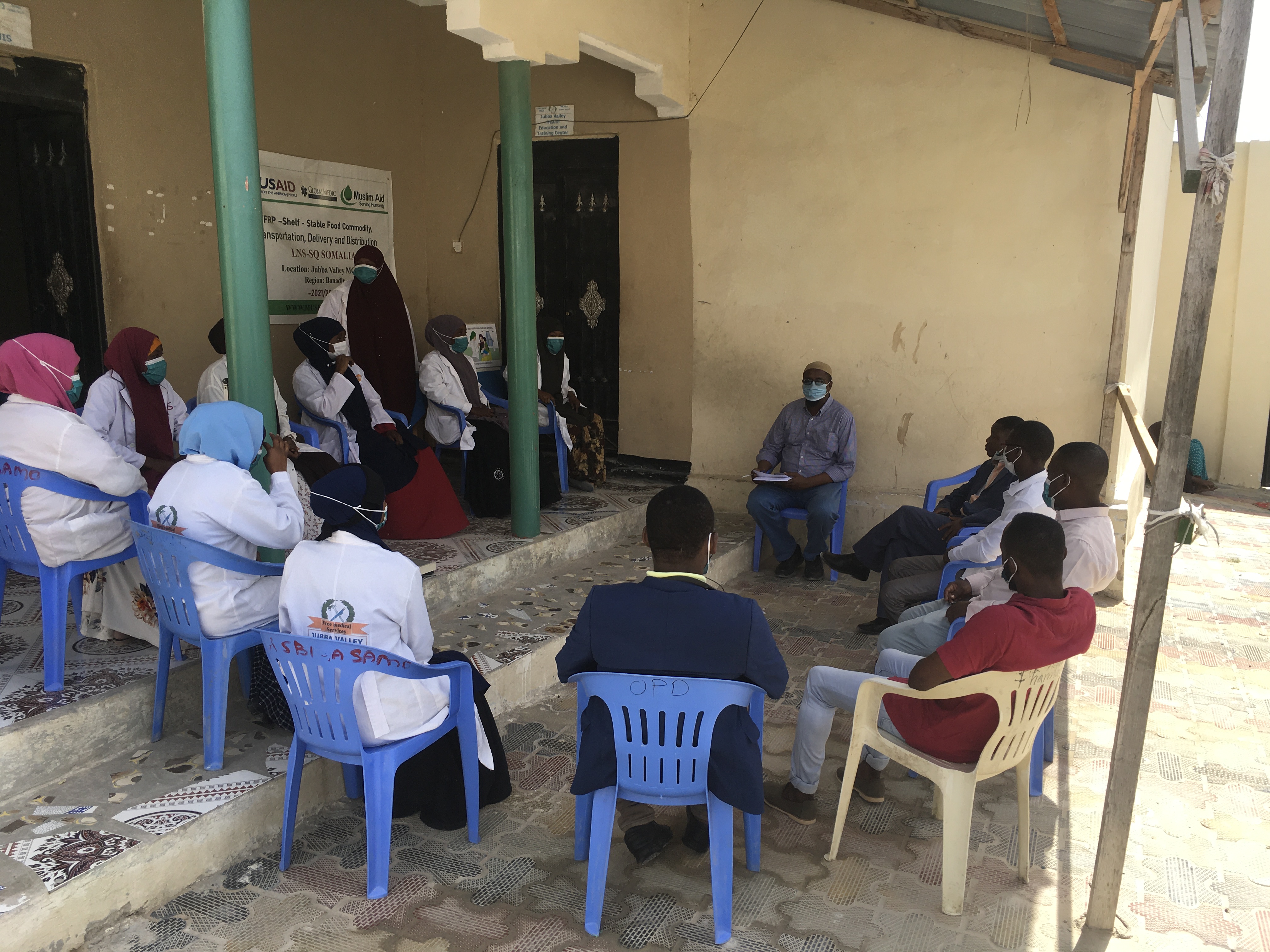 JVDC and Action Against Hunger Somalia meeting together for Focus Group Discussions. © GNC Technical Alliance/2022