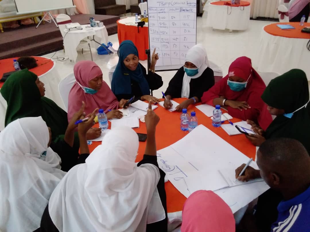 JDVC staff attend a 5-day training facilitated by Action Against Hunger Somalia in collaboration with GNC Technical Alliance. © GNC Technical Alliance/2022